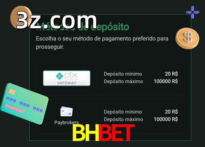 O cassino BHBETbet oferece uma grande variedade de métodos de pagamento